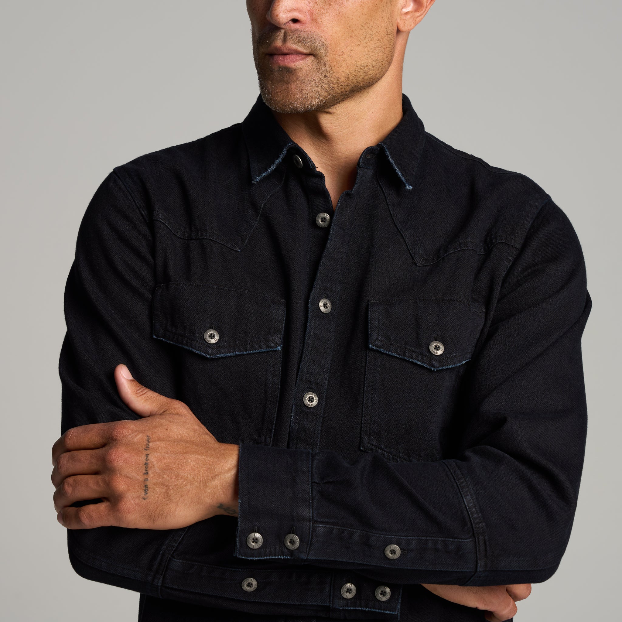 1955 Abilene Denim Shirt – Rowan