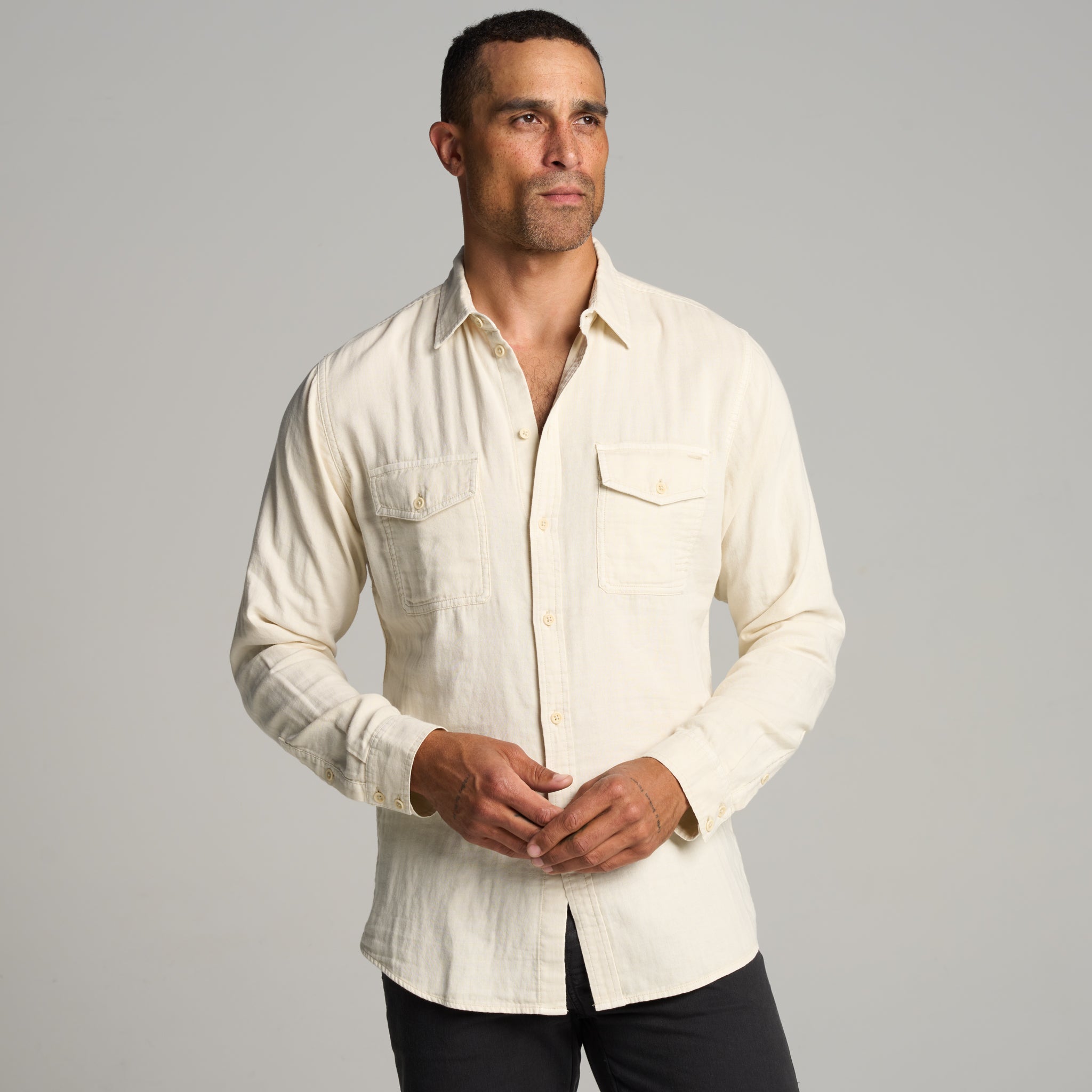 Leeds Double Layer Cotton Gauze Shirt – Rowan