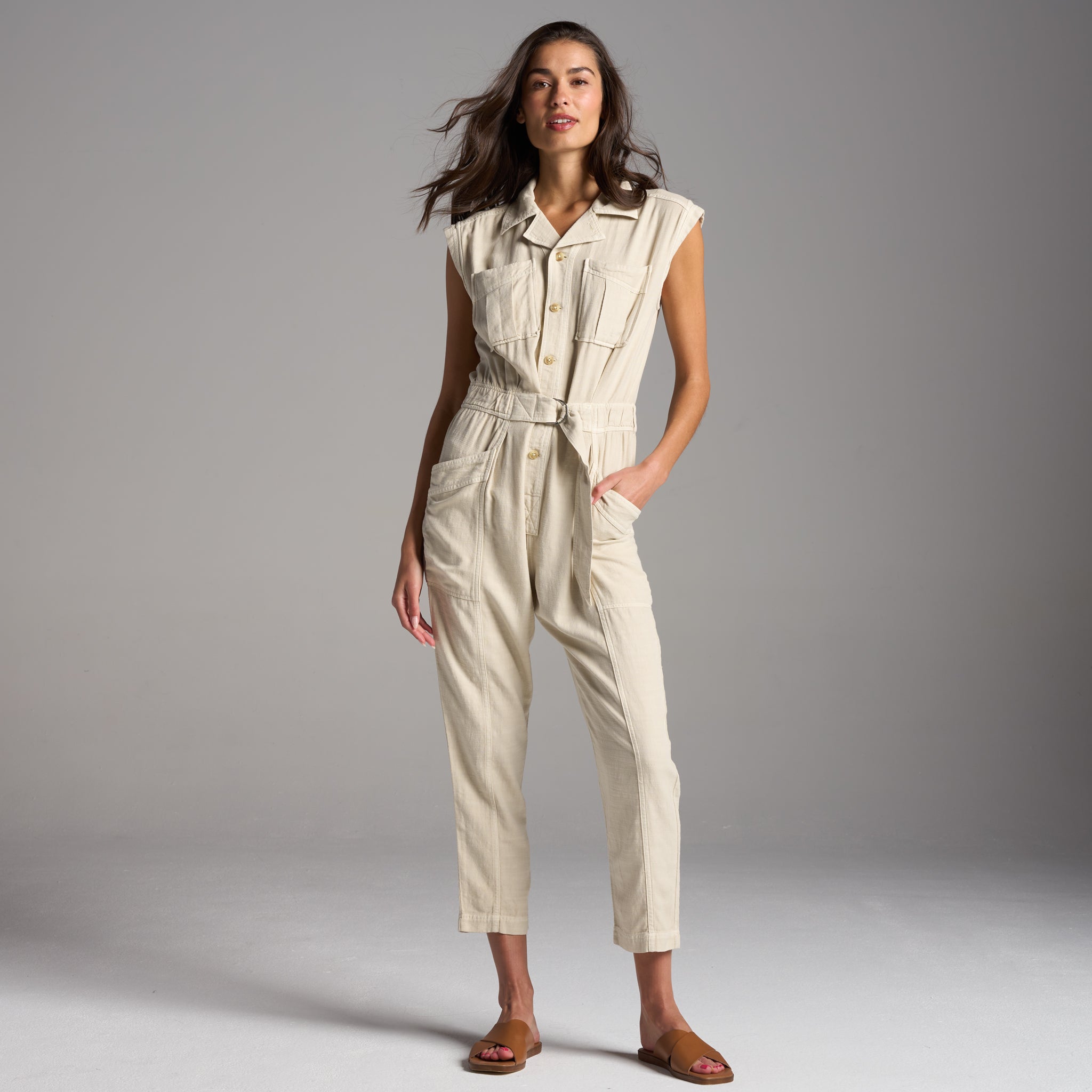 Lincoln Muscle Tank Jumpsuit – Rowan