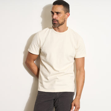 Mens 1955 Asher Standard Tee MKTP0012 Vintage White