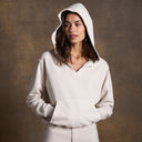 Womens Avery Classic Terry Hoodie WKLT0005 Oat
