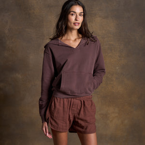 Womens Avery Classic Terry Hoodie WKLT0005 Mountain Ridge