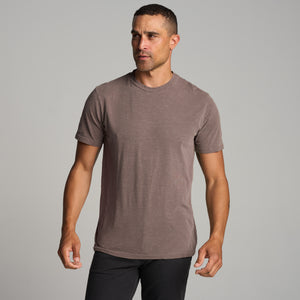 Mens Asher Standard Slub Tee MKTP0011 Red Rock