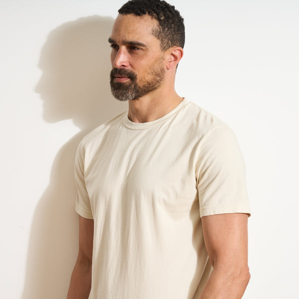 Mens Asher Standard Tee MKTP0002 Bone