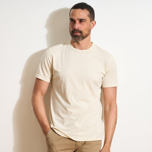 Mens Asher Standard Tee MKTP0002 Bone