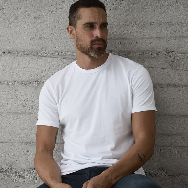 Mens Asher Standard Tee MKTP0002 White