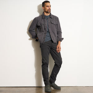 Mens Baron Trucker Jacket MWOW0009 Faded Black