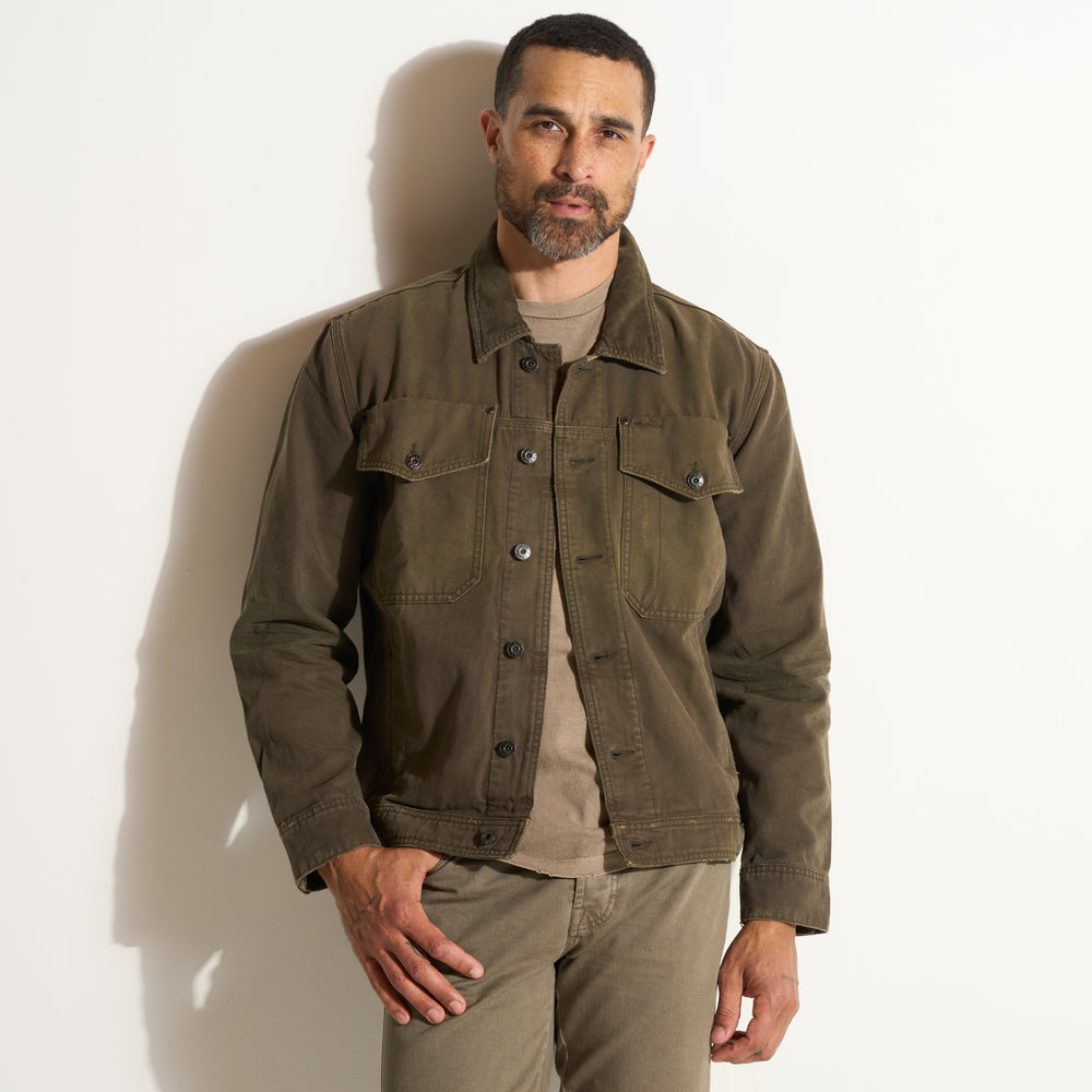 Mens Baron Trucker Jacket MWOW0009 Hickory
