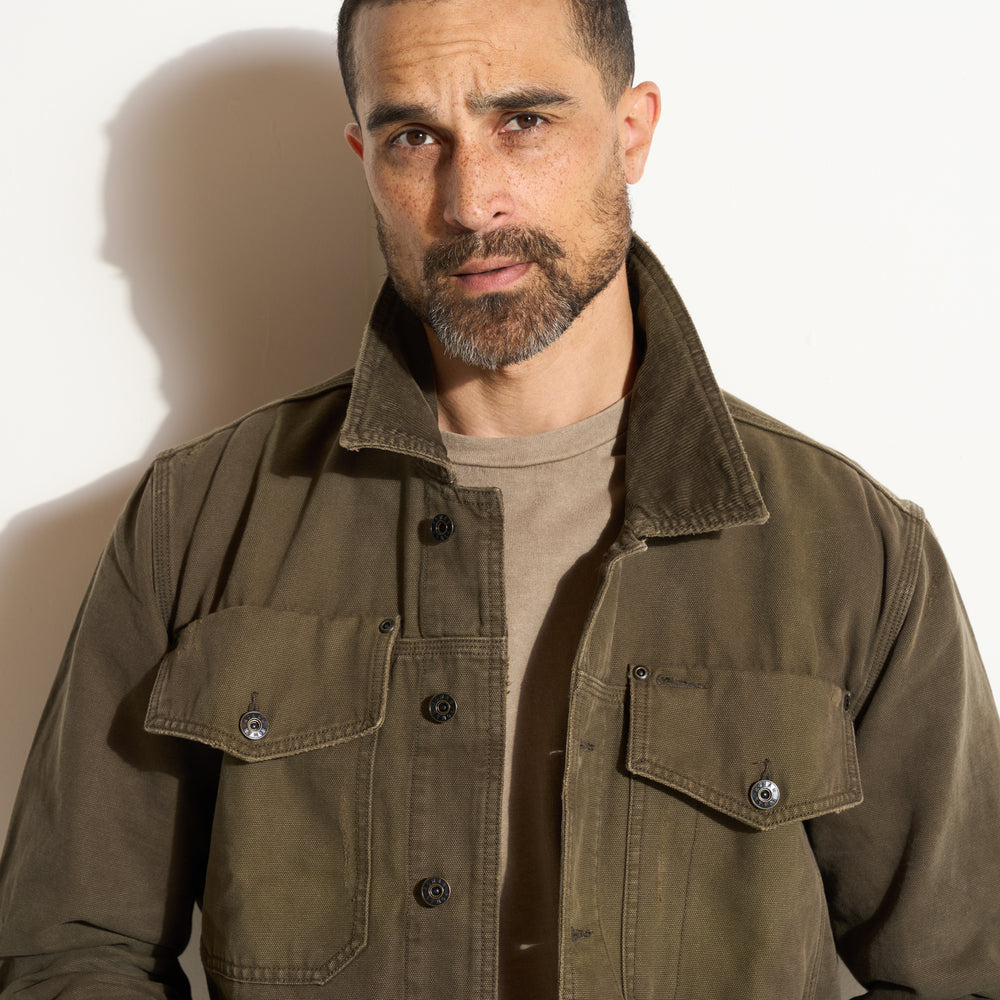 Mens Baron Trucker Jacket MWOW0009 Hickory
