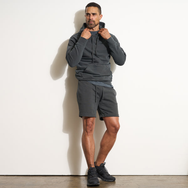Mens Brady Terry Sweatshort MKLB0001 Faded Black