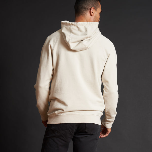 Mens Barton Terry Raglan Hoodie MKLT0002 Bone