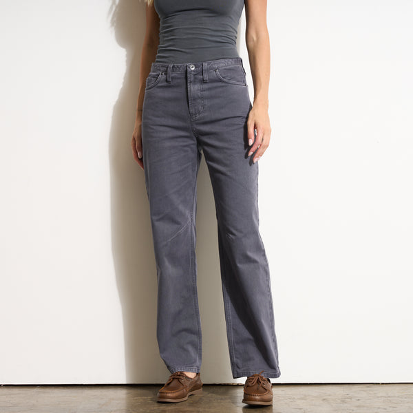 Womens Bernadette 5 Pocket Straight Leg Pant WWPT0010 Blue Dusk
