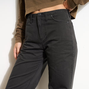 Womens Bernadette 5 Pocket Straight Leg Pant WWPT0010 Washed Black