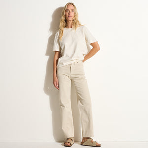 Womens Bernadette 5 Pocket Straight Leg Pant WWPT0010 Bone