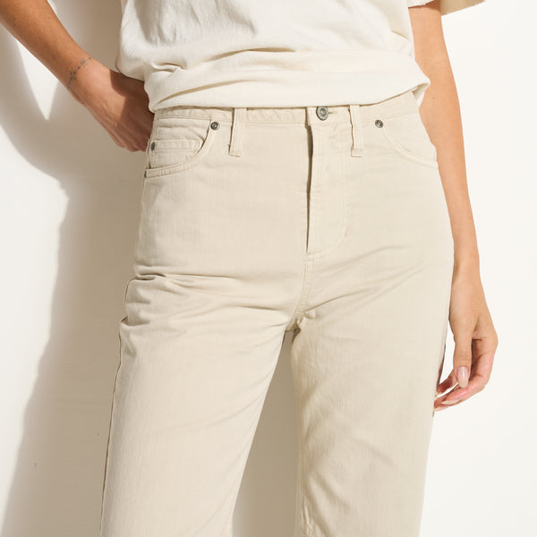 Womens Bernadette 5 Pocket Straight Leg Pant WWPT0010 Bone