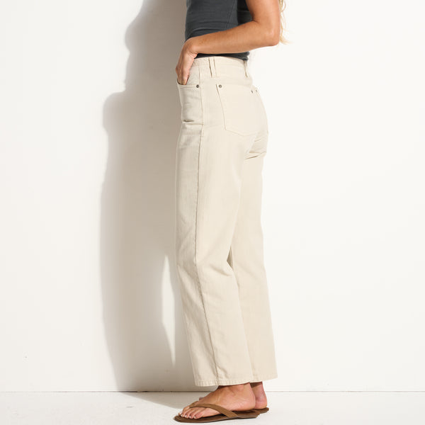 Womens Bernadette 5 Pocket Straight Leg Pant WWPT0010 Bone