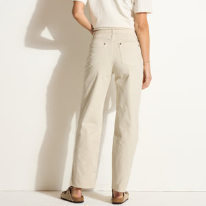Womens Bernadette 5 Pocket Straight Leg Pant WWPT0010 Bone