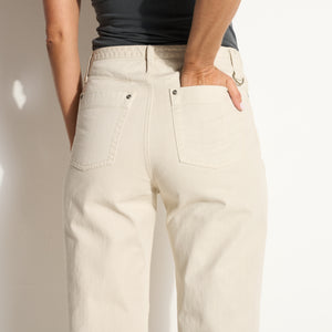 Womens Bernadette 5 Pocket Straight Leg Pant WWPT0010 Bone