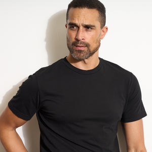 Mens Asher Standard Tee MKTP0002 Black