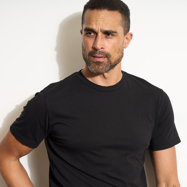 Mens Asher Standard Tee MKTP0002 Black