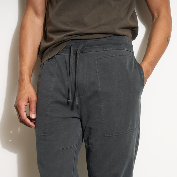 Mens Brady Terry Sweatpant MKLB0002 Faded Black