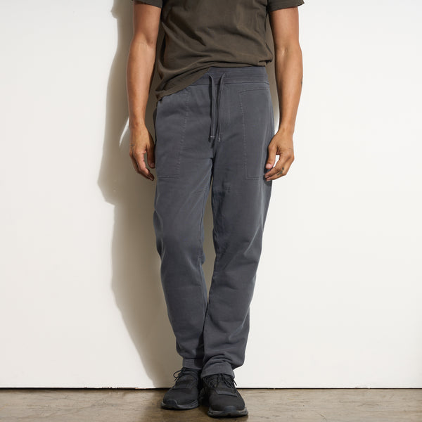 Mens Brady Terry Sweatpant MKLB0002 Blue Dusk