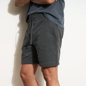Mens Brady Terry Sweatshort MKLB0001 Faded Black