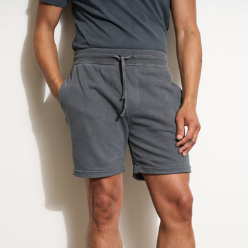 Mens Brady Terry Sweatshort MKLB0001 Blue Dusk