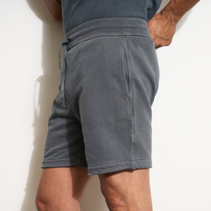 Mens Brady Terry Sweatshort MKLB0001 Blue Dusk