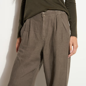 Womens Cameron Wide Leg Linen Pant WWPT0005 Sparrow