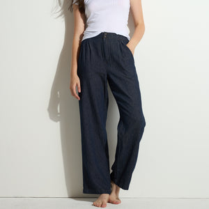 Womens Cameron Japanese Fluid Denim Pant WWPT0005FD Raw Indigo