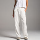 Womens Cameron Wide Leg Linen Pant WWPT0005 Sail White