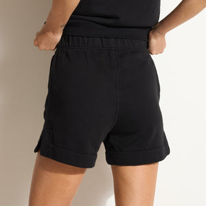 Womens Charlotte Cotton Terry Short WKLB0002 Black