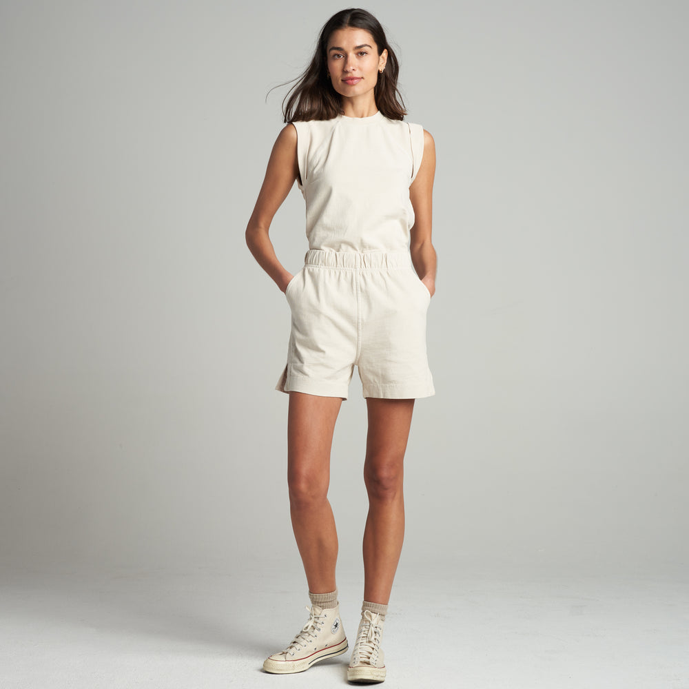 Womens Charlotte Heritage Short WKLB0006 Oat
