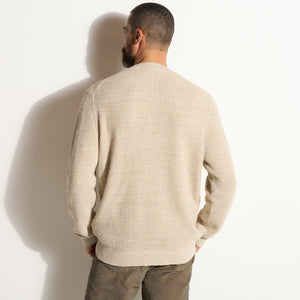 Colton Waffle Crewneck Sweater