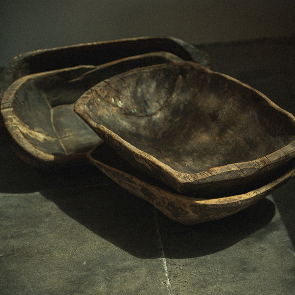 Home Antique Turkish Dough Bowl