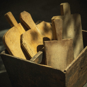 Slim Vintage Bread Boards