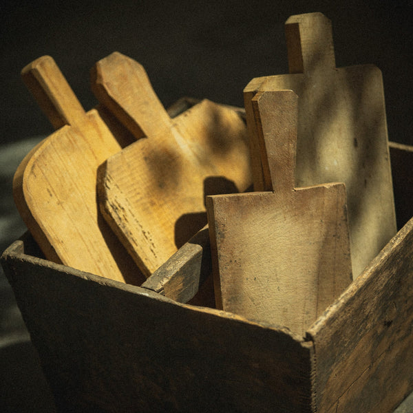 Slim Vintage Bread Boards