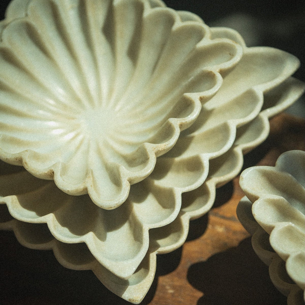 Home Square Marble Plate