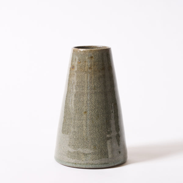 Home Noah Stoneware Bud Vase HSVA0058 Moss Crackle