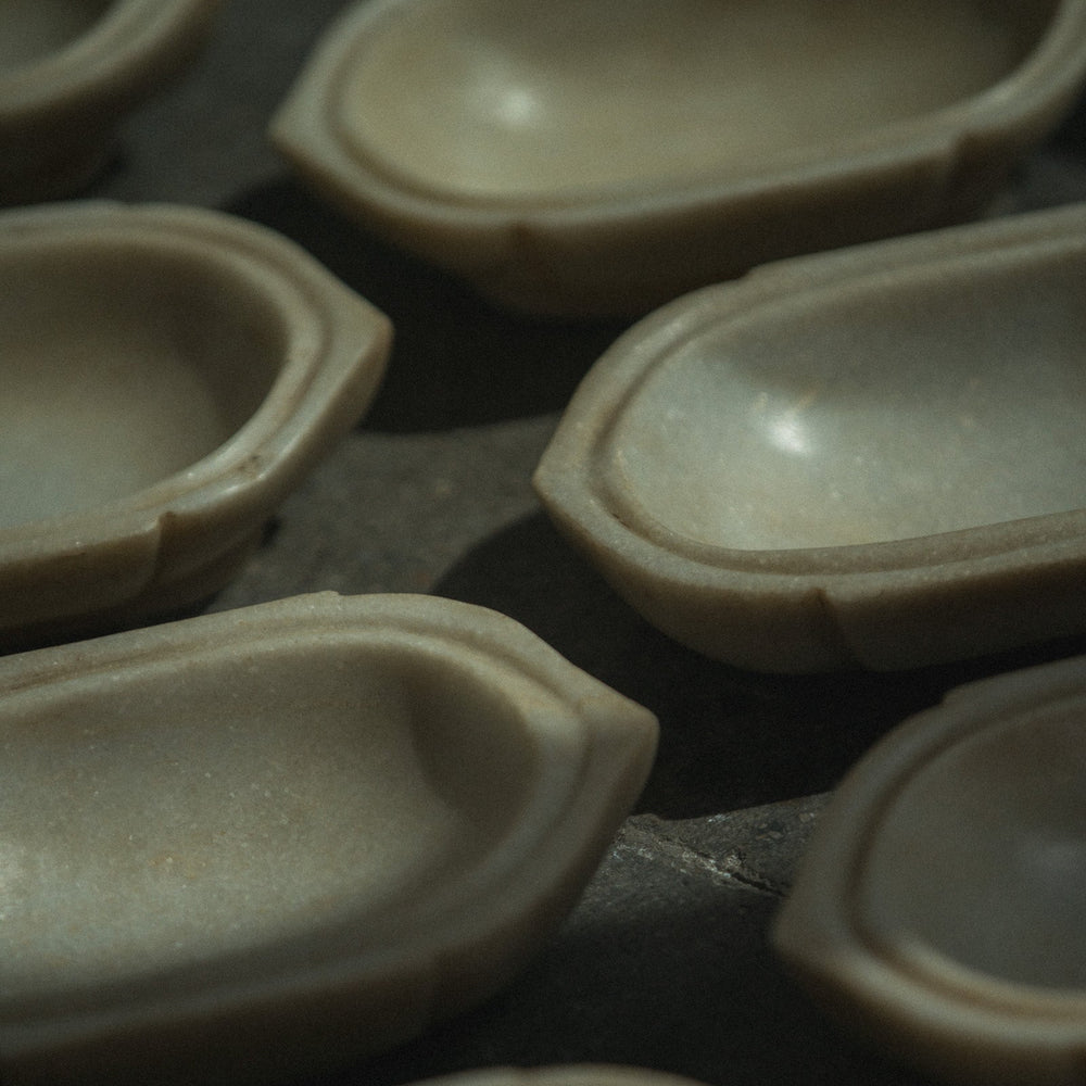 Marble Kharal Bowl