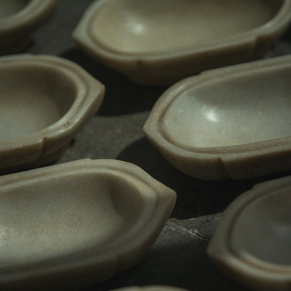 Marble Kharal Bowl