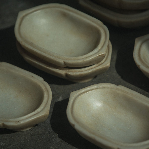 Marble Kharal Bowl