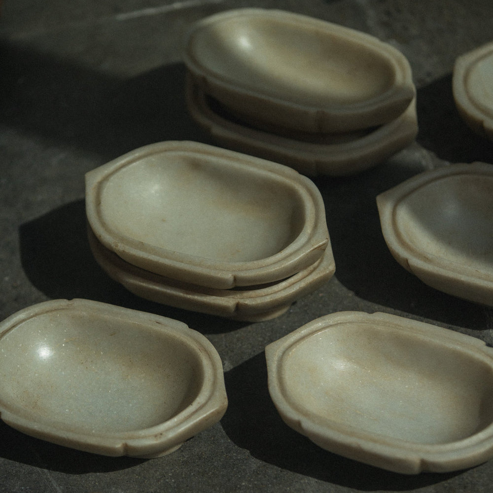 Marble Kharal Bowl