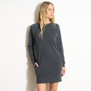 Womens Dawson Raglan Sleeve Heritage Dress WKDR0007 Blue Dusk