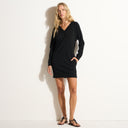Womens Dawson Raglan Sleeve Heritage Dress WKDR0007 Black