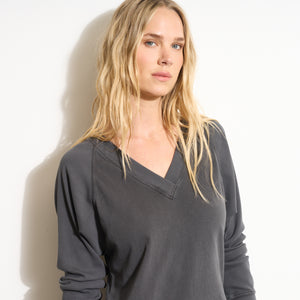 Womens Dawson Raglan Sleeve Heritage Dress WKDR0007 Faded Black