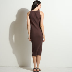 Womens Duluth V Neck Rib Tank Dress WKDR0009 Mountain Ridge