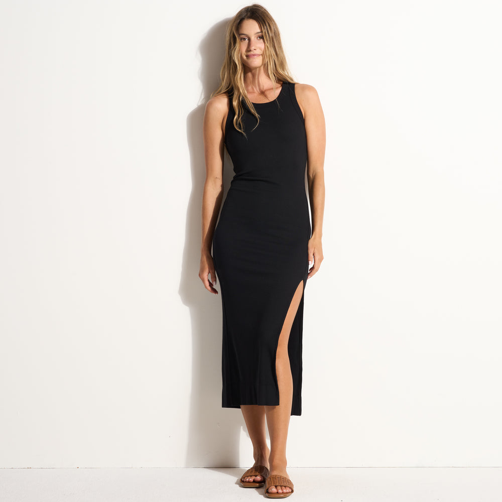 Womens Dylan Knit Maxi Dress WKDR0001 Black