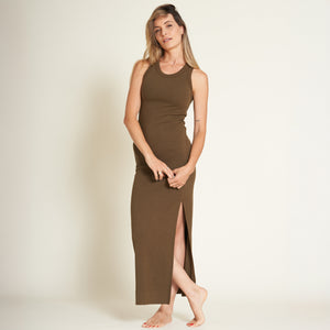 Womens Dylan Knit Maxi Dress WKDR0001 Willow Green XL
